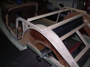 Making Morgan Wheel Arches